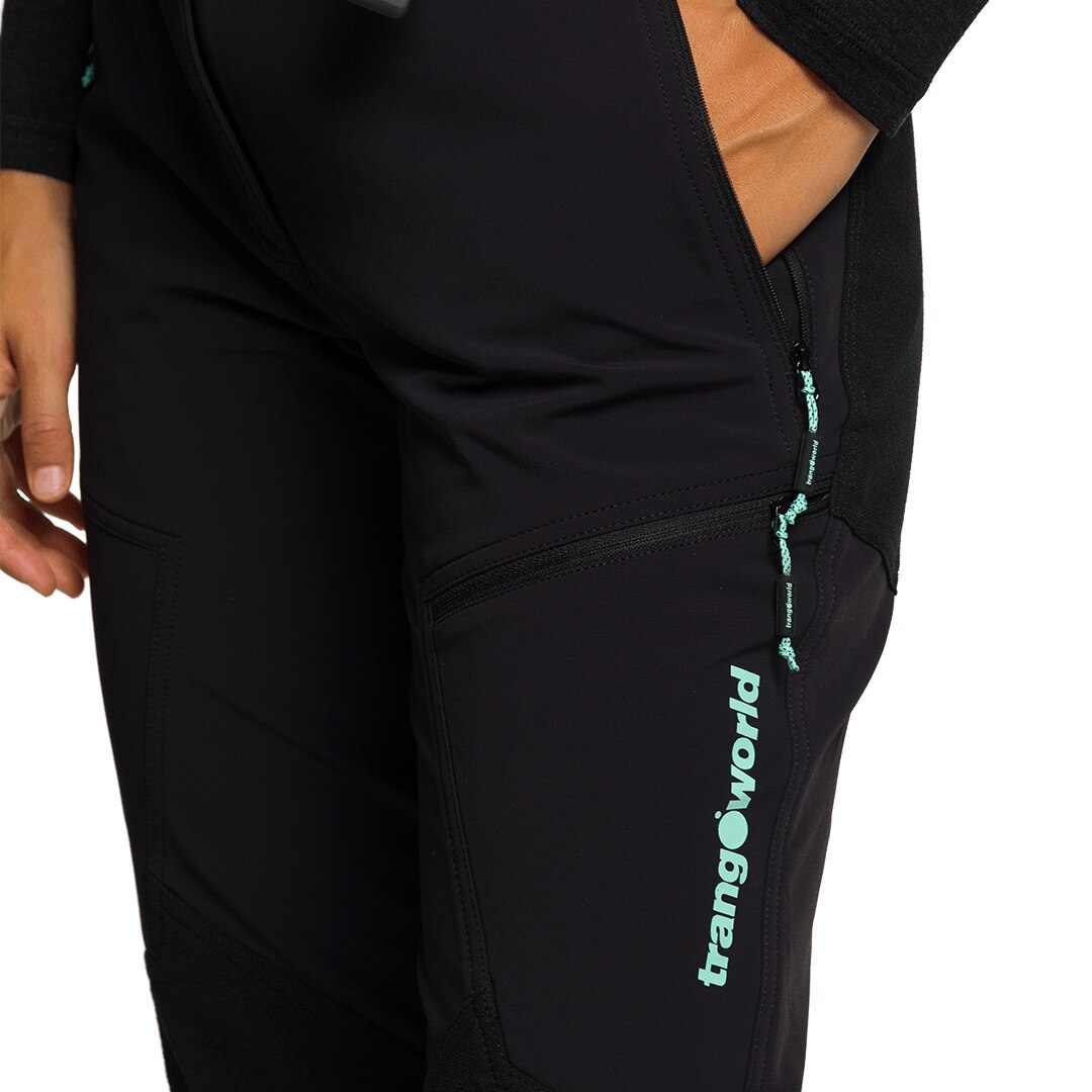 Pantalón largo de mujer Trx2 nyl wm evo Trangoworld - Negro Negro-5