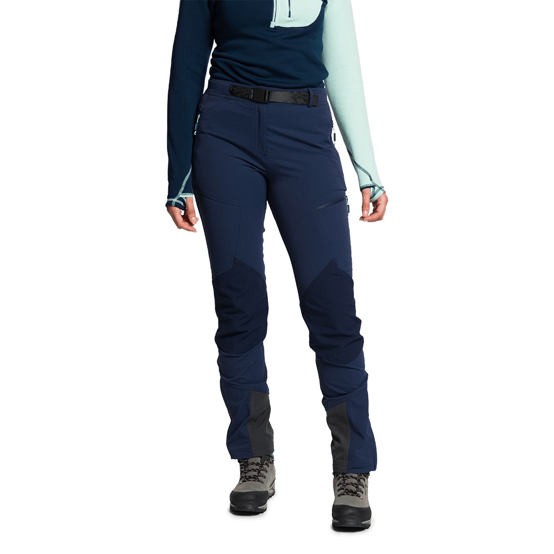 Pantalón largo de mujer Trx2 nyl wm evo Trangoworld - Azul marino Azul marino-1