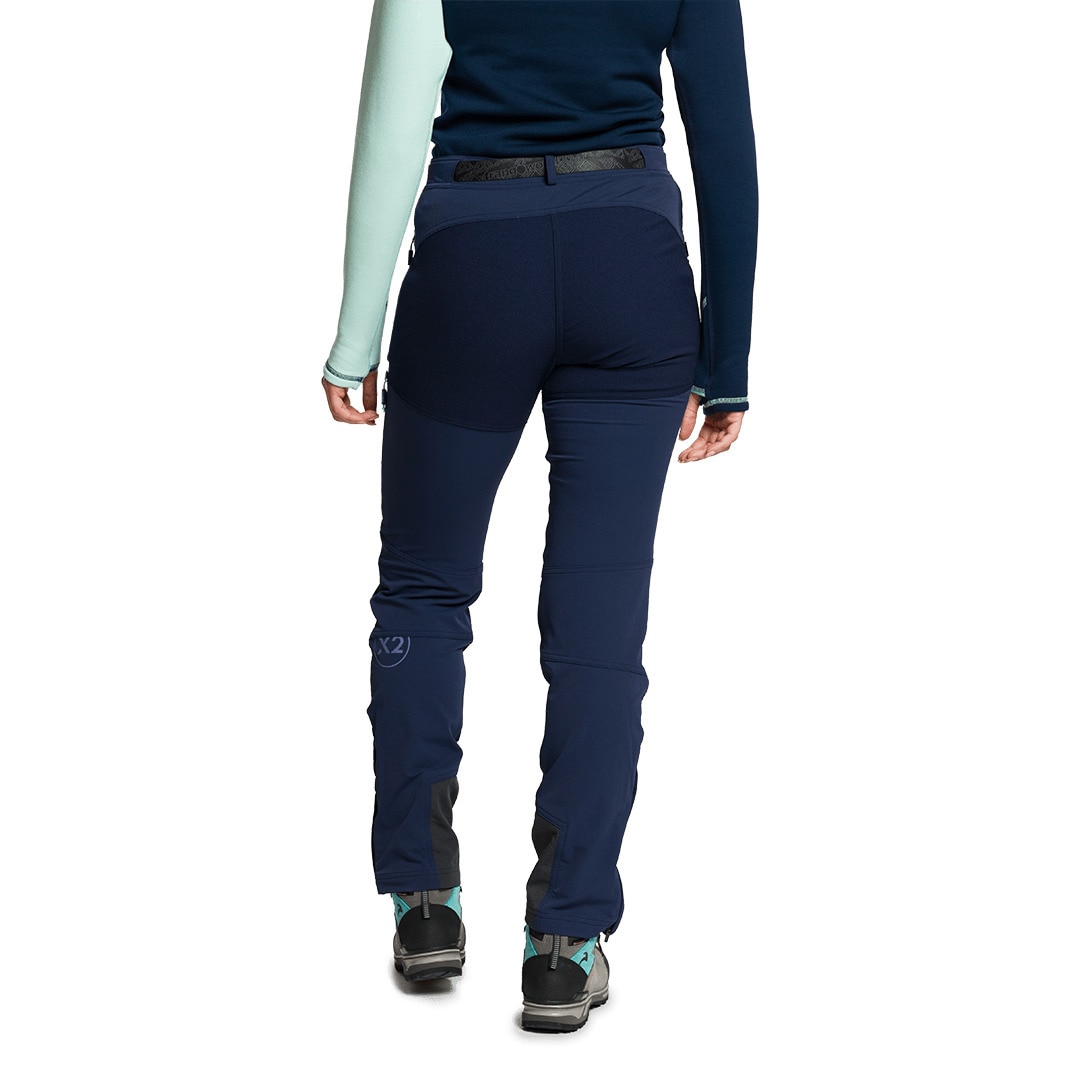 Pantalón largo de mujer Trx2 nyl wm evo Trangoworld - Azul marino Azul marino-2