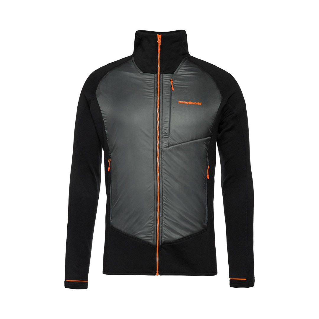 Trangoworld Chaqueta de hombre Olney Azul marino / Naranja