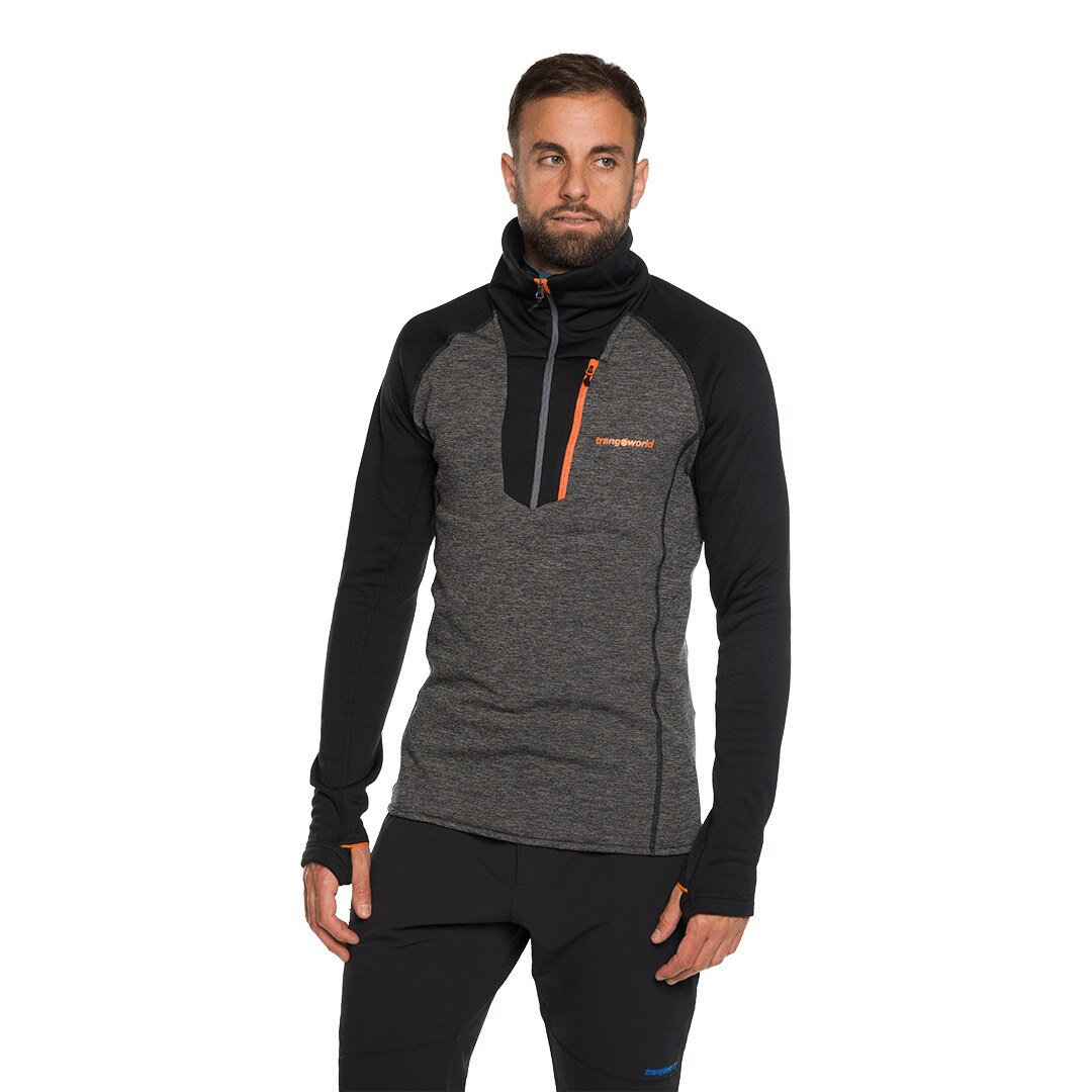 Forro polar de hombre Glyders Trangoworld - Negro Negro-2
