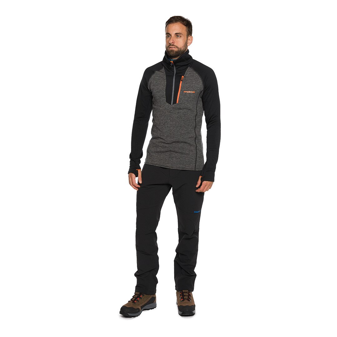 Forro polar de hombre Glyders Trangoworld - Negro Negro-4