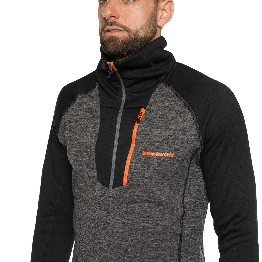 Forro polar de hombre Glyders Trangoworld - Negro Negro-5