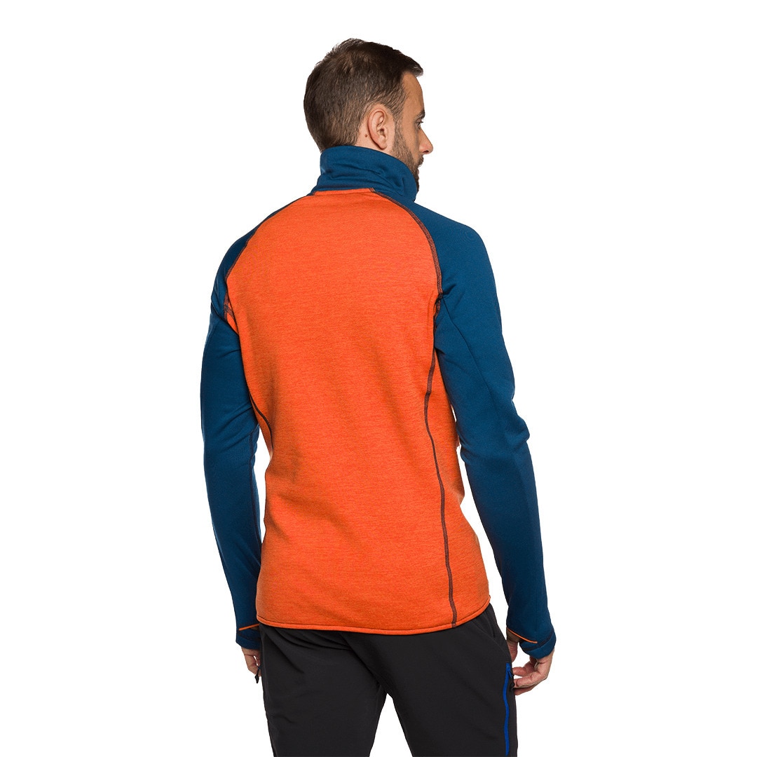 Forro polar de hombre Glyders Trangoworld - Naranja / Azul marino Naranja / Azul marino-3