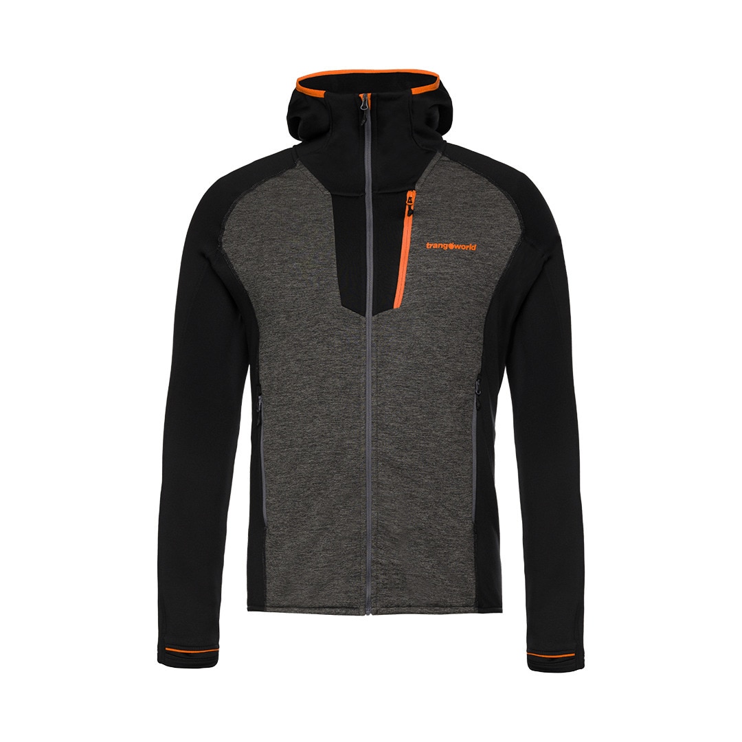 Trangoworld Chaqueta de hombre Etive Naranja / Azul marino