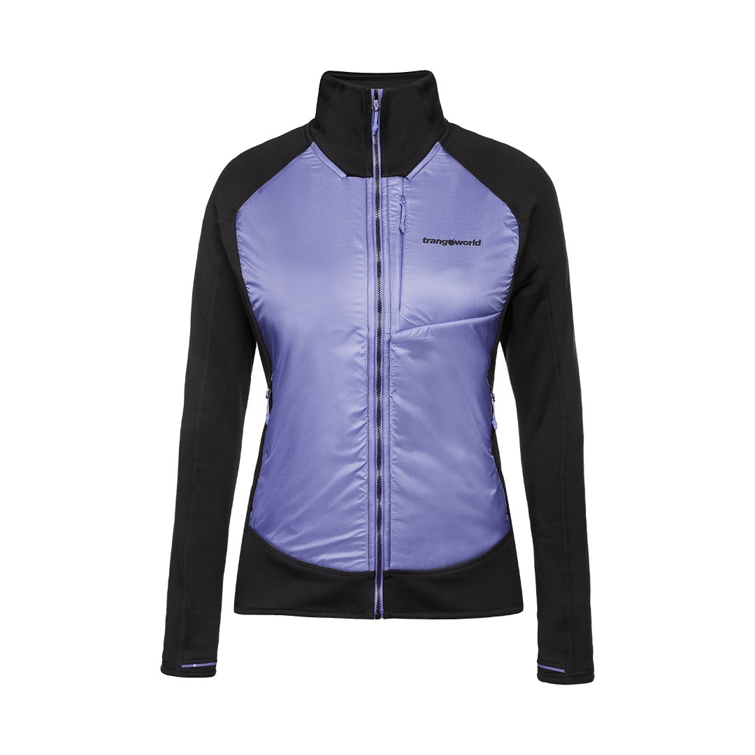 Trangoworld Chaqueta de mujer Lund Rosa / Negro