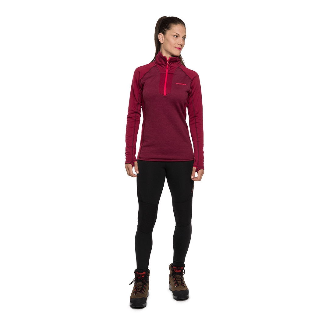 Malla de mujer Scafell Trangoworld - Negro Negro-5