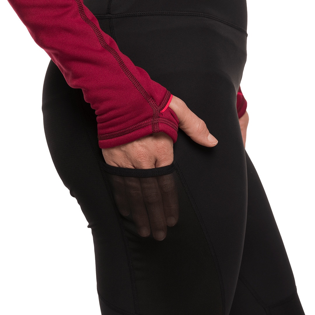 Malla de mujer Scafell Trangoworld - Negro Negro-6