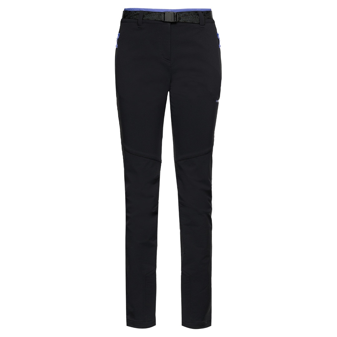 Pantalón largo de mujer Arolla Trangoworld - Negro Negro-1