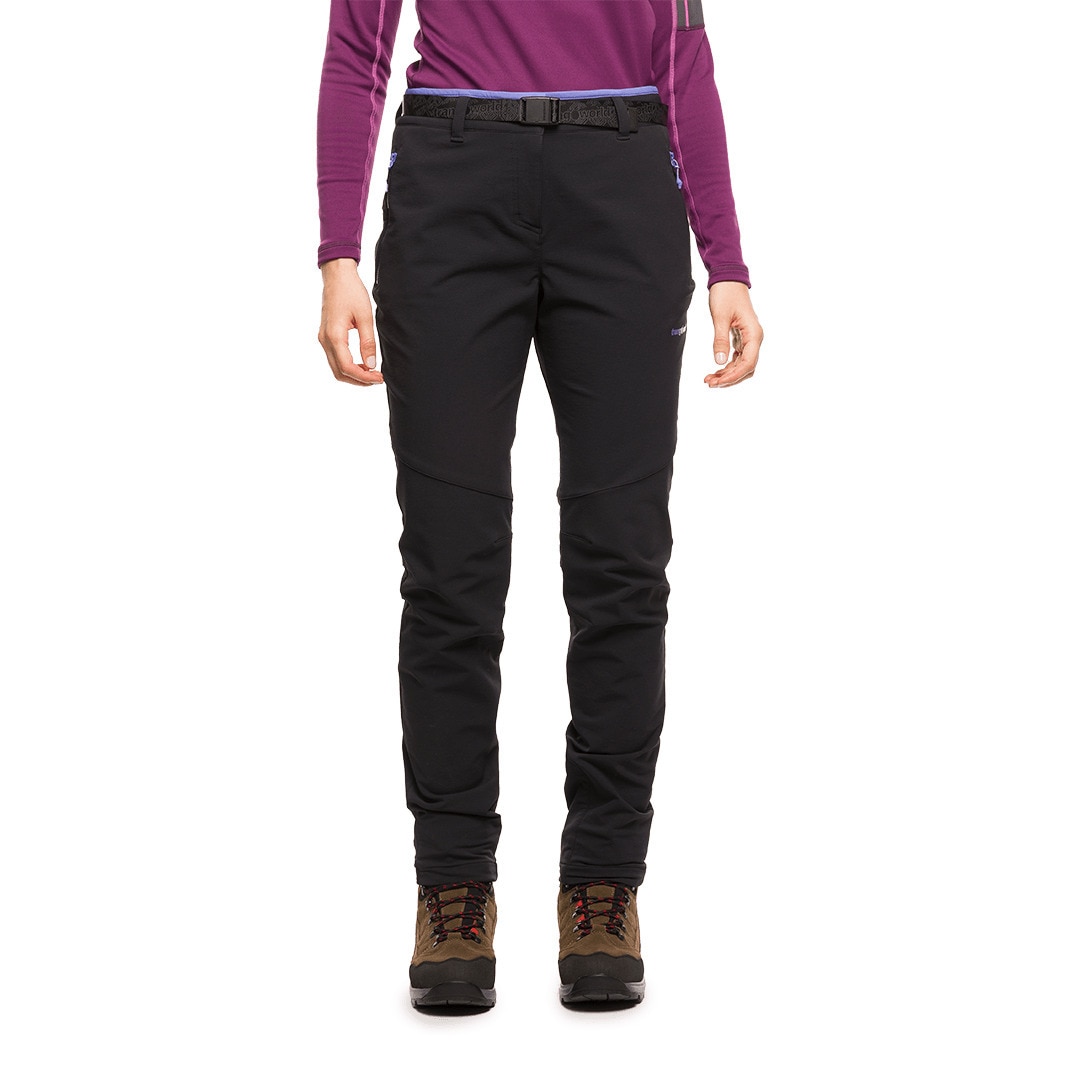 Pantalón largo de mujer Arolla Trangoworld - Negro Negro-2