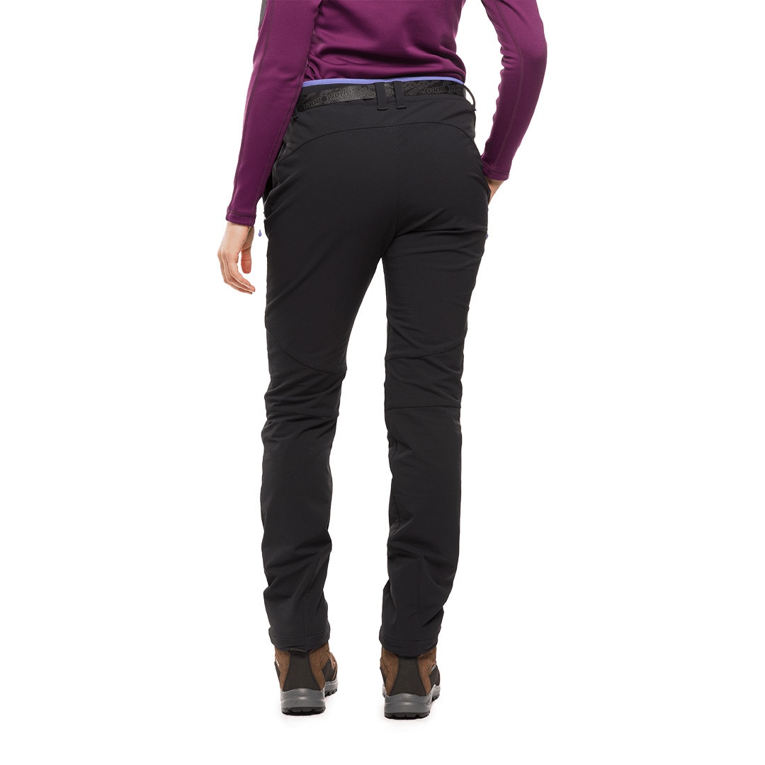 Pantalón largo de mujer Arolla Trangoworld - Negro Negro-3