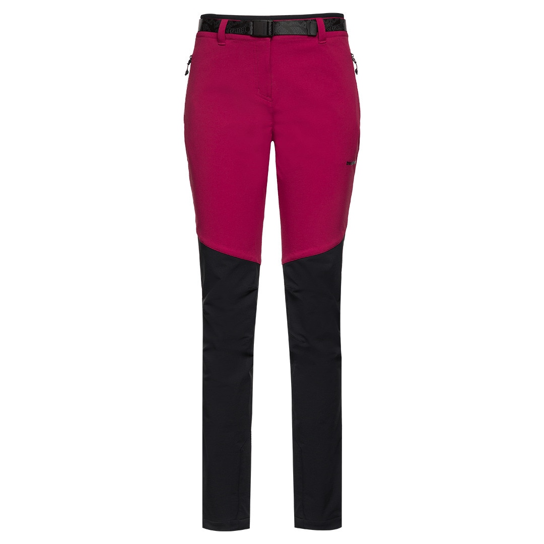 Pantalón largo de mujer Arolla Trangoworld - Rosa / Negro Rosa / Negro-1