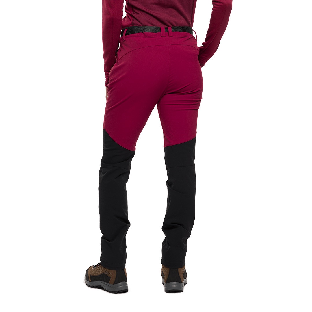 Pantalón largo de mujer Arolla Trangoworld - Rosa / Negro Rosa / Negro-2