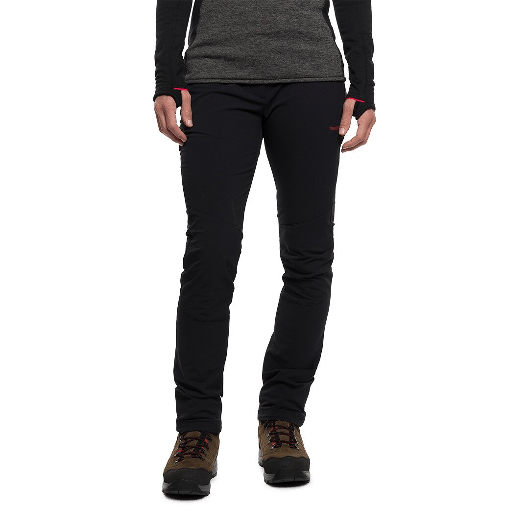 Pantalón largo de mujer Dunai dr Trangoworld - Negro mate Negro mate-2
