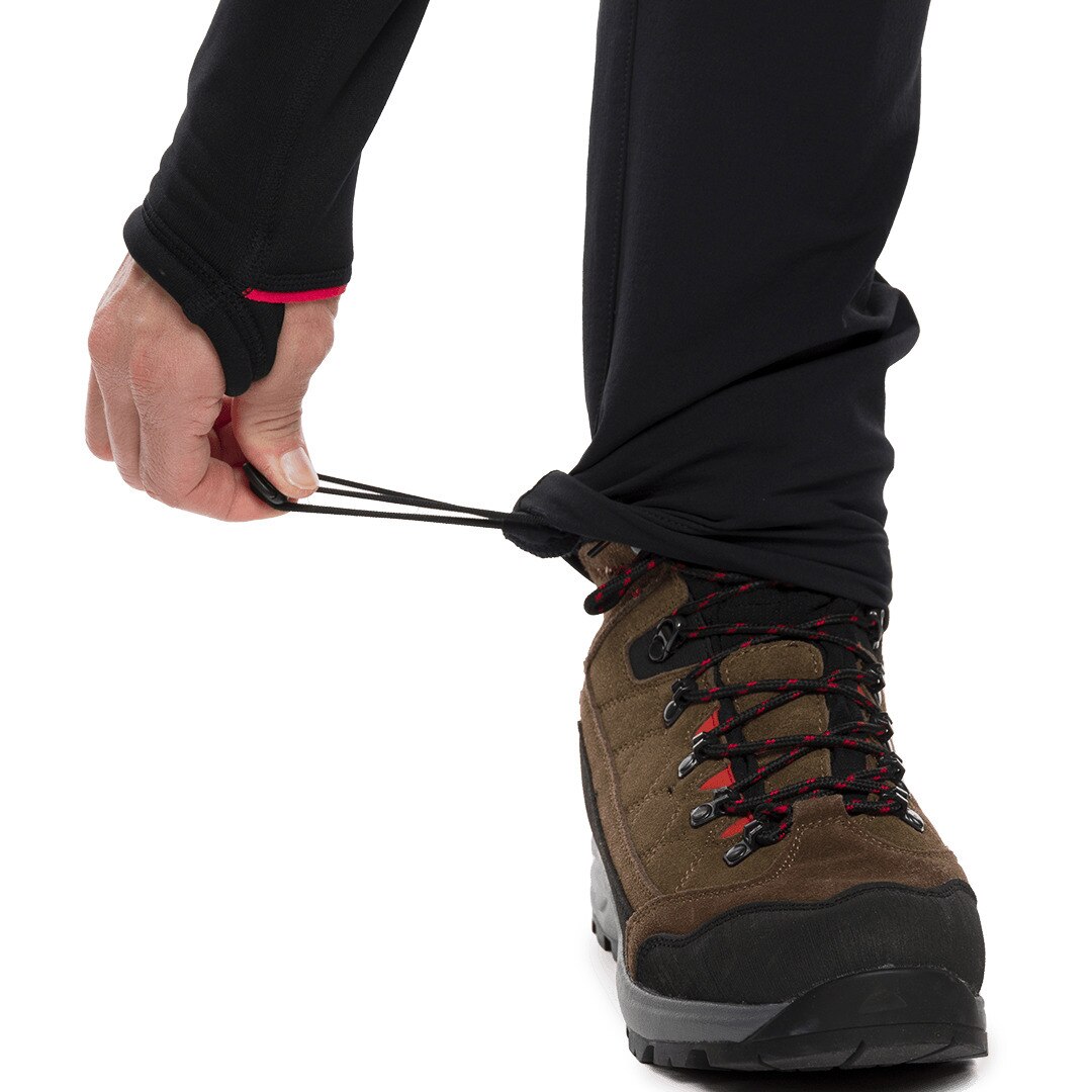 Pantalón largo de mujer Dunai dr Trangoworld - Negro mate Negro mate-8