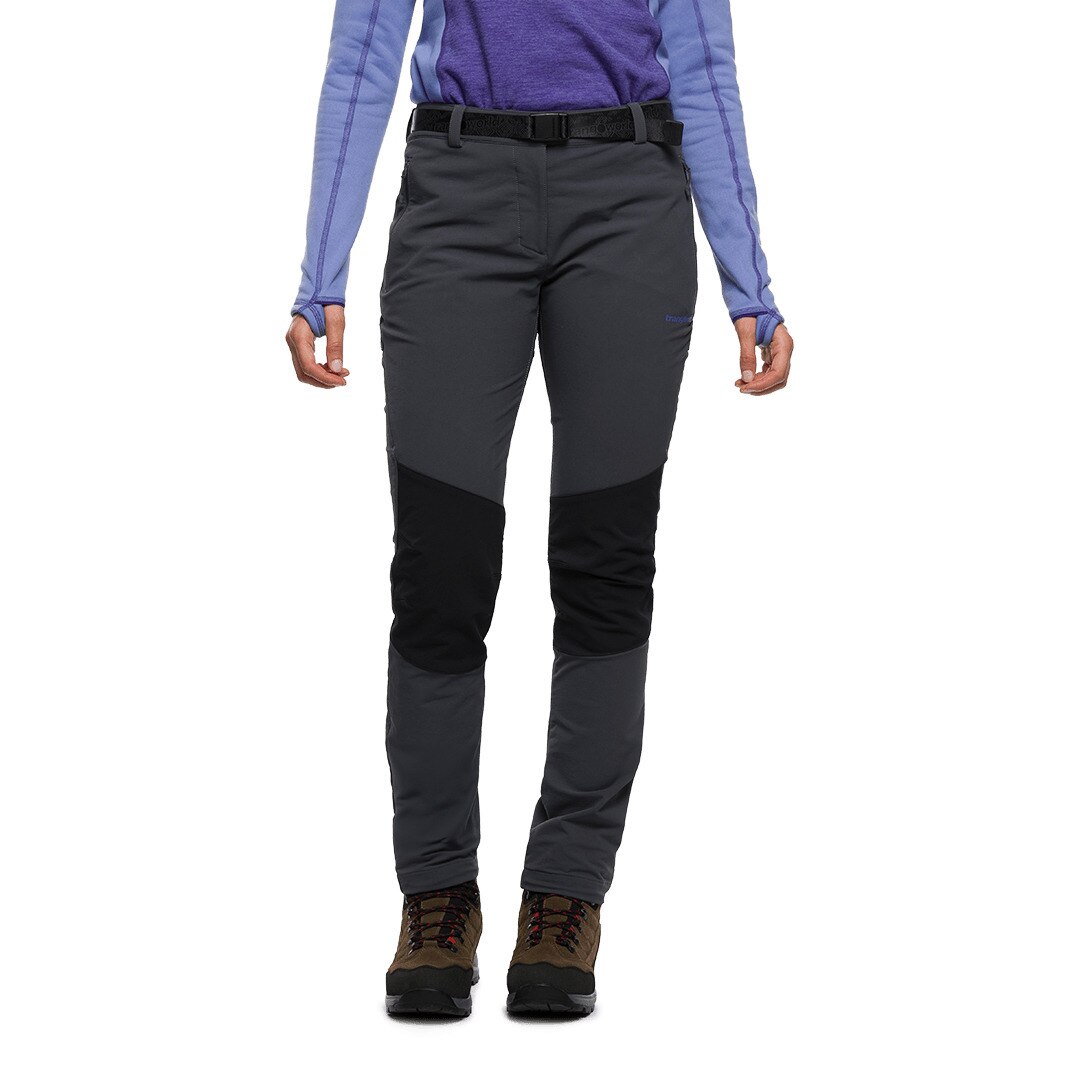 Pantalón largo de mujer Dunai dr Trangoworld - Gris / Negro Gris / Negro-2