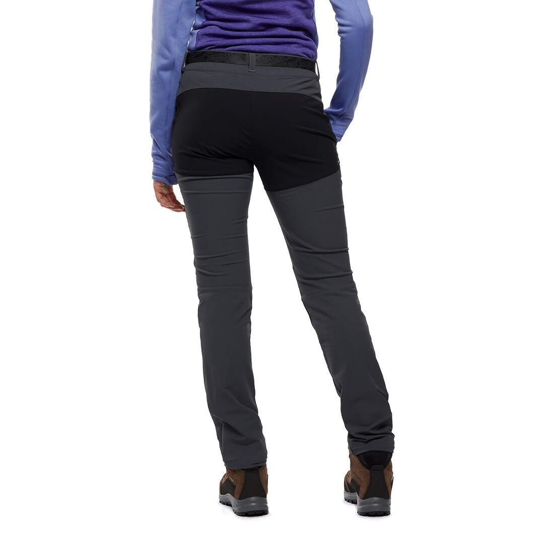 Pantalón largo de mujer Dunai dr Trangoworld - Gris / Negro Gris / Negro-3