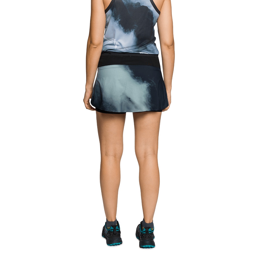 Imagen 3 de Falda de mujer Oulettes Trangoworld - Gris Gris
