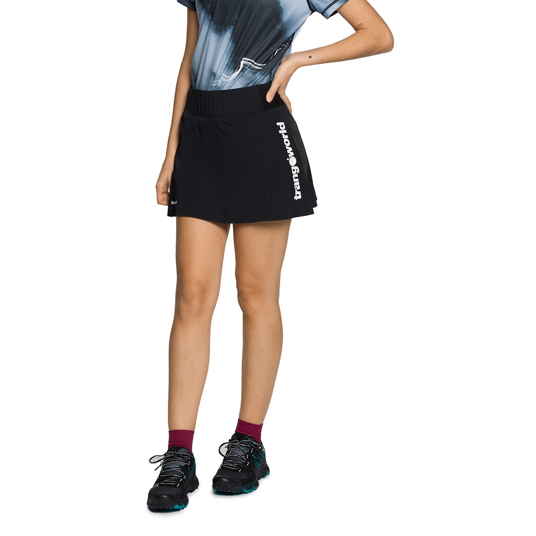 Imagen 2 de Falda de mujer Moreta Trangoworld - Negro mate Negro mate