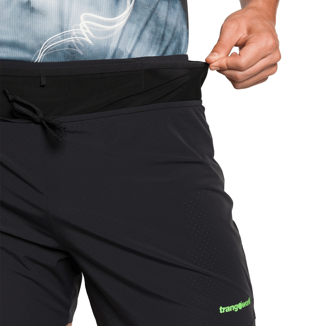Imagen 5 de Short de hombre Grotte Trangoworld - Negro mate Negro mate