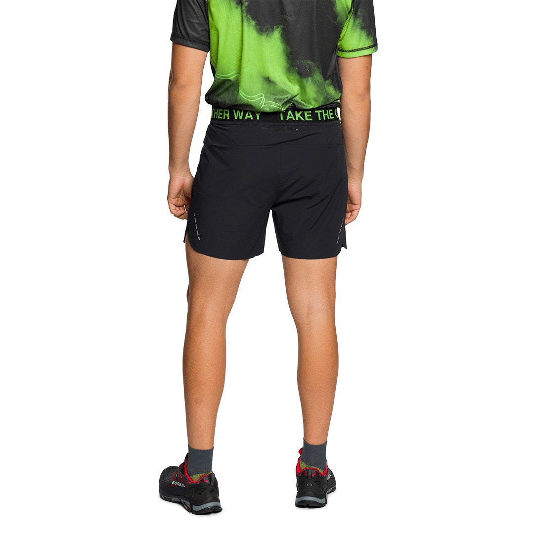 Short de hombre Servoz Trangoworld - Negro mate Negro mate-3
