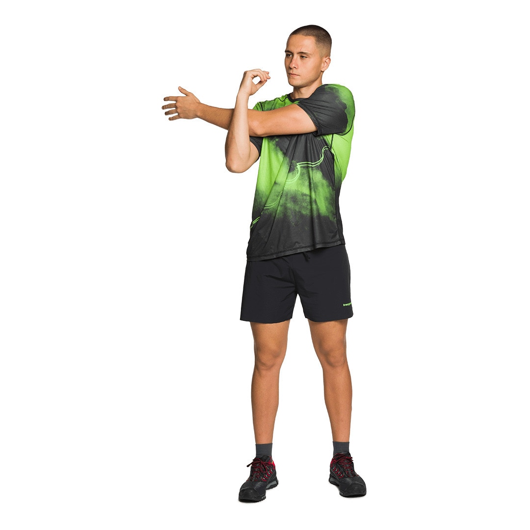 Short de hombre Servoz Trangoworld - Negro mate Negro mate-6