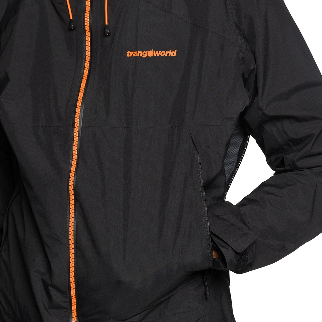 Chaqueta de hombre Kilimanjaro df Trangoworld - Negro Negro-7