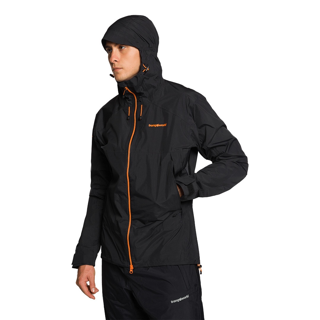 Chaqueta de hombre Kilimanjaro df Trangoworld - Negro Negro-9