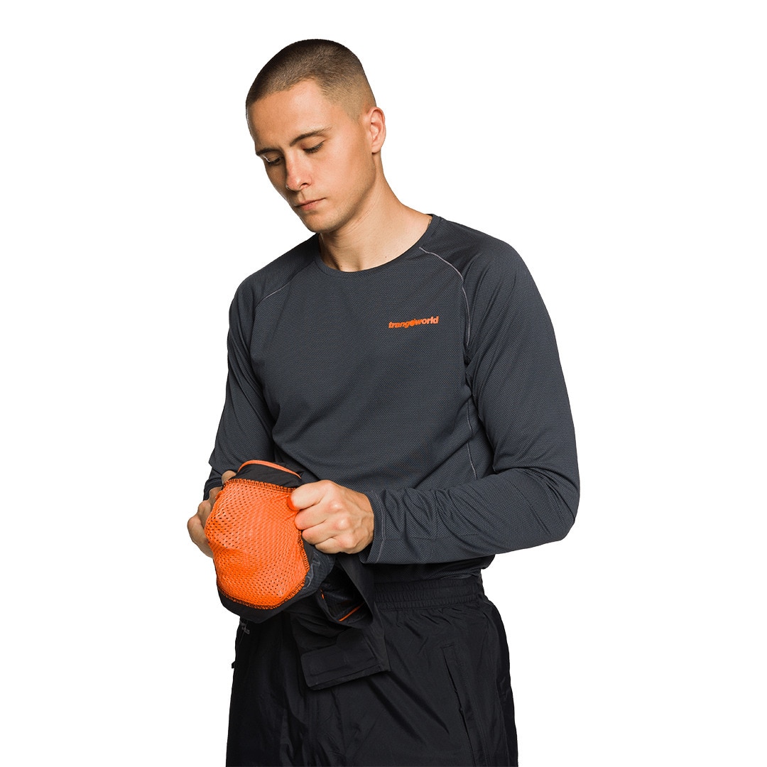 Chaqueta de hombre Kilimanjaro df Trangoworld - Negro Negro-11