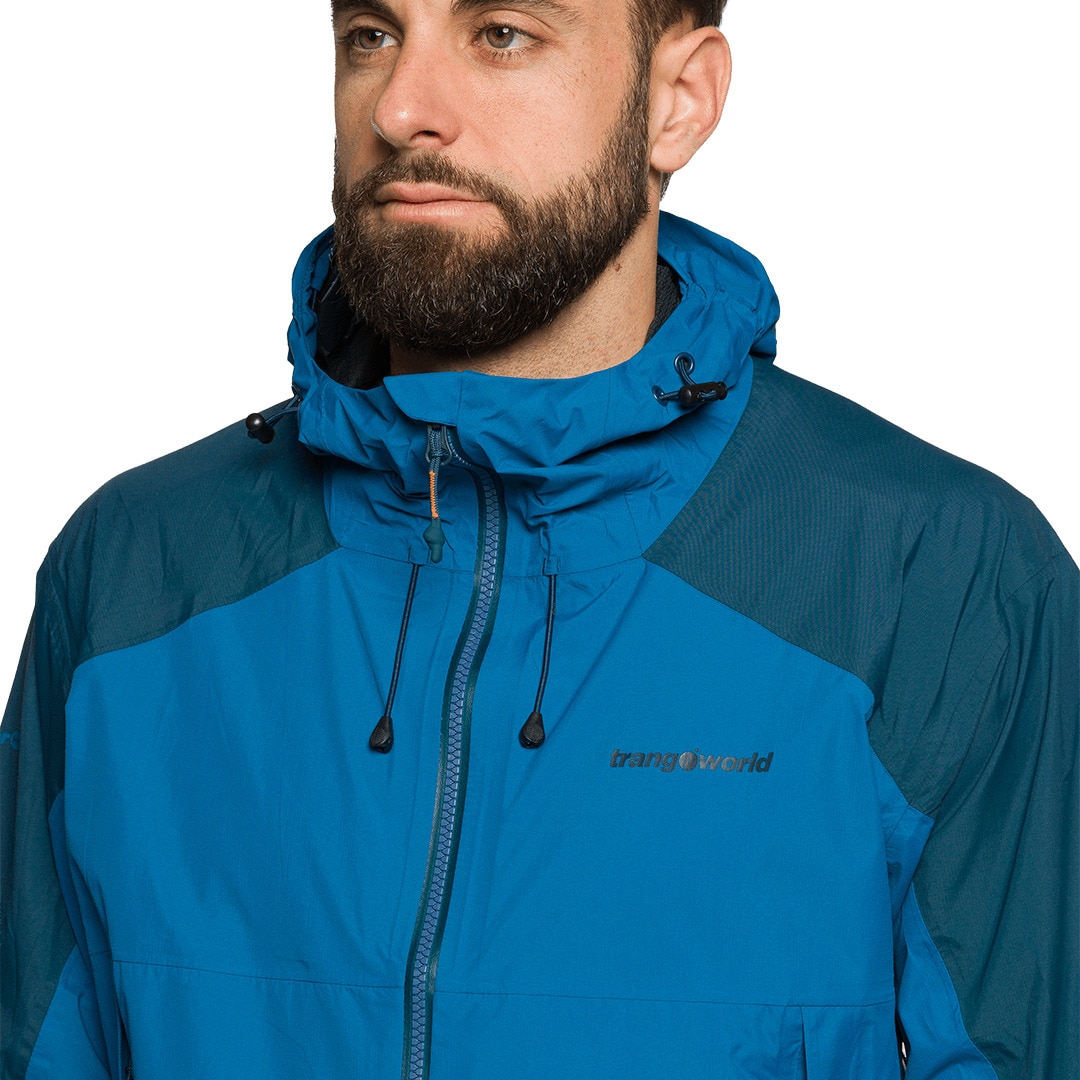 Chaqueta de hombre Kilimanjaro df Trangoworld - Azul Azul-4