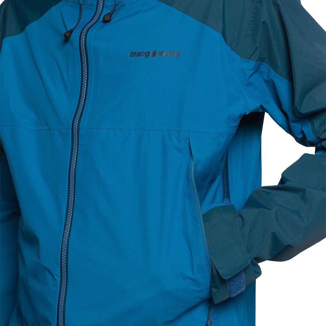 Chaqueta de hombre Kilimanjaro df Trangoworld - Azul Azul-5