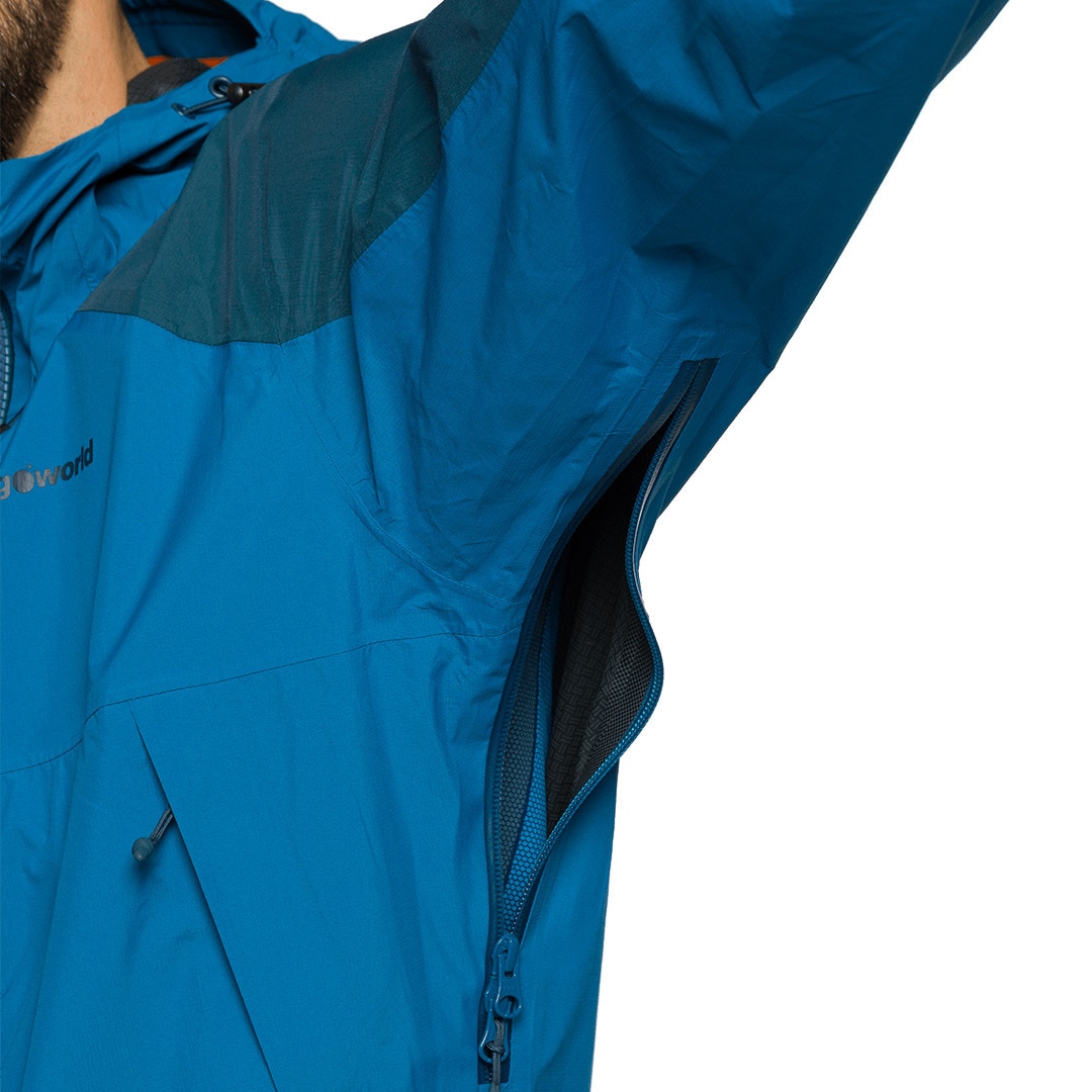 Chaqueta de hombre Kilimanjaro df Trangoworld - Azul Azul-6