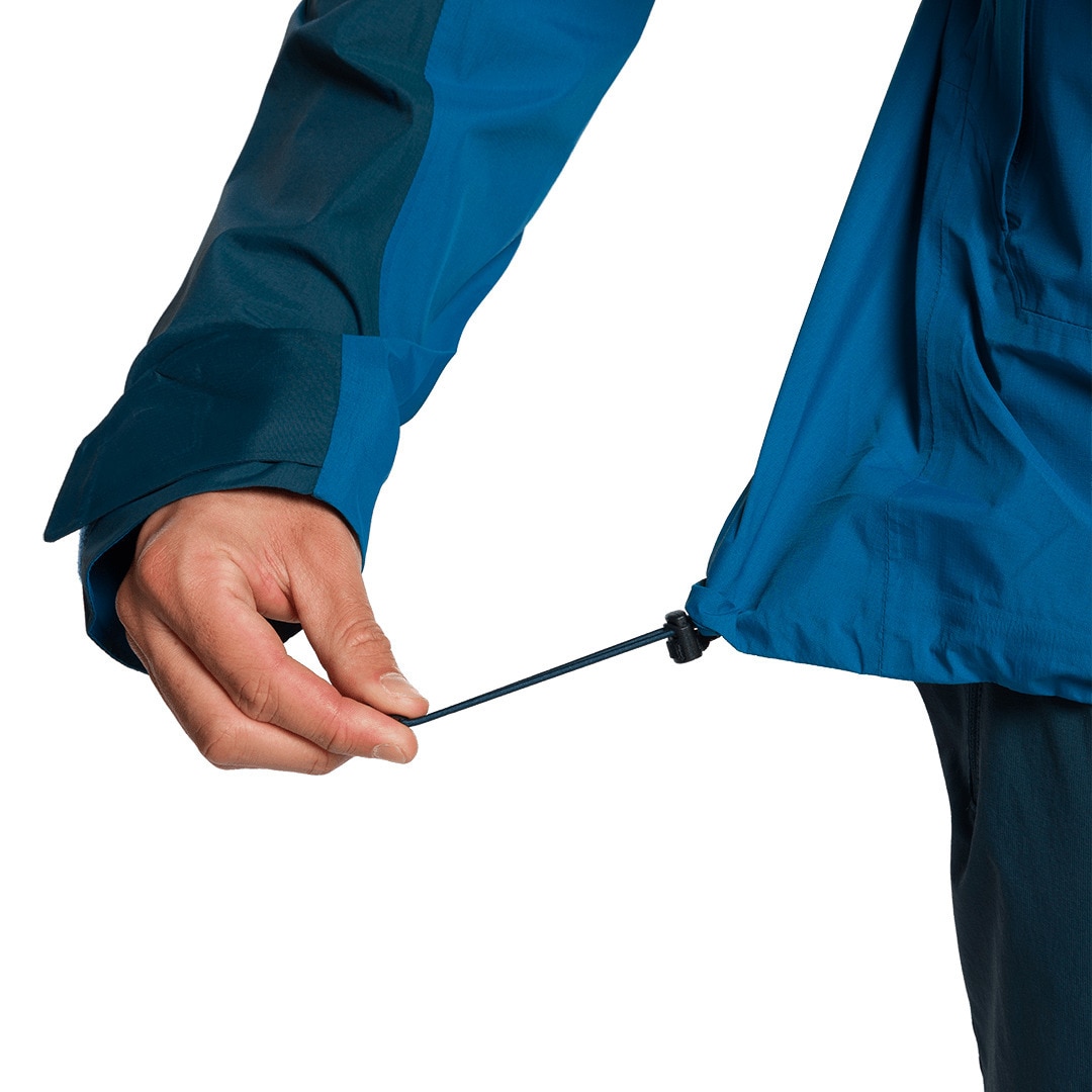 Chaqueta de hombre Kilimanjaro df Trangoworld - Azul Azul-8