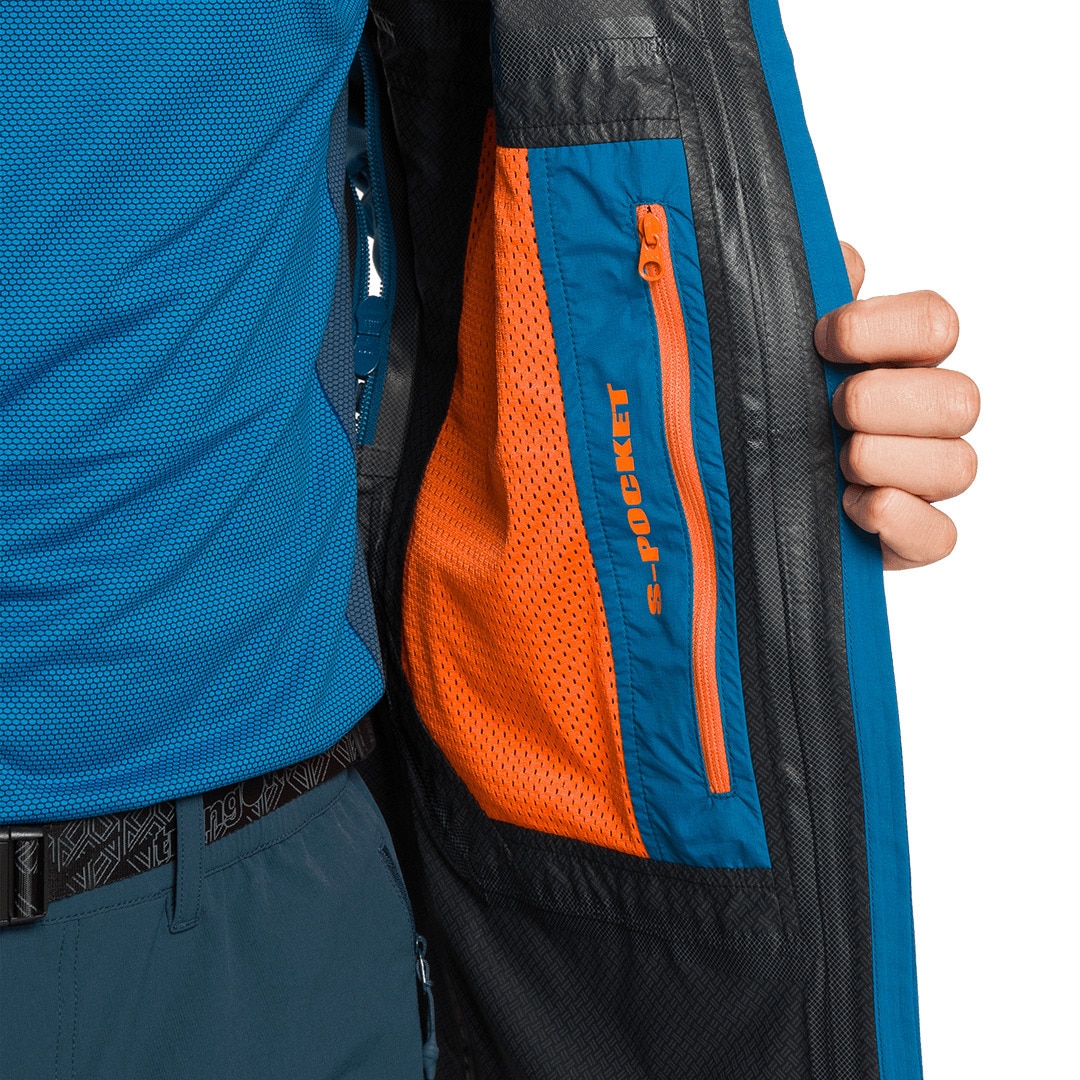 Chaqueta de hombre Kilimanjaro df Trangoworld - Azul Azul-10