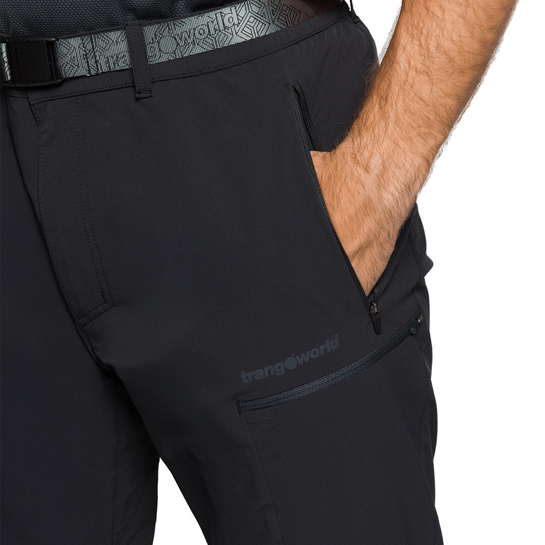 Pantalón largo de hombre Drohmo df Trangoworld - Negro Negro-7
