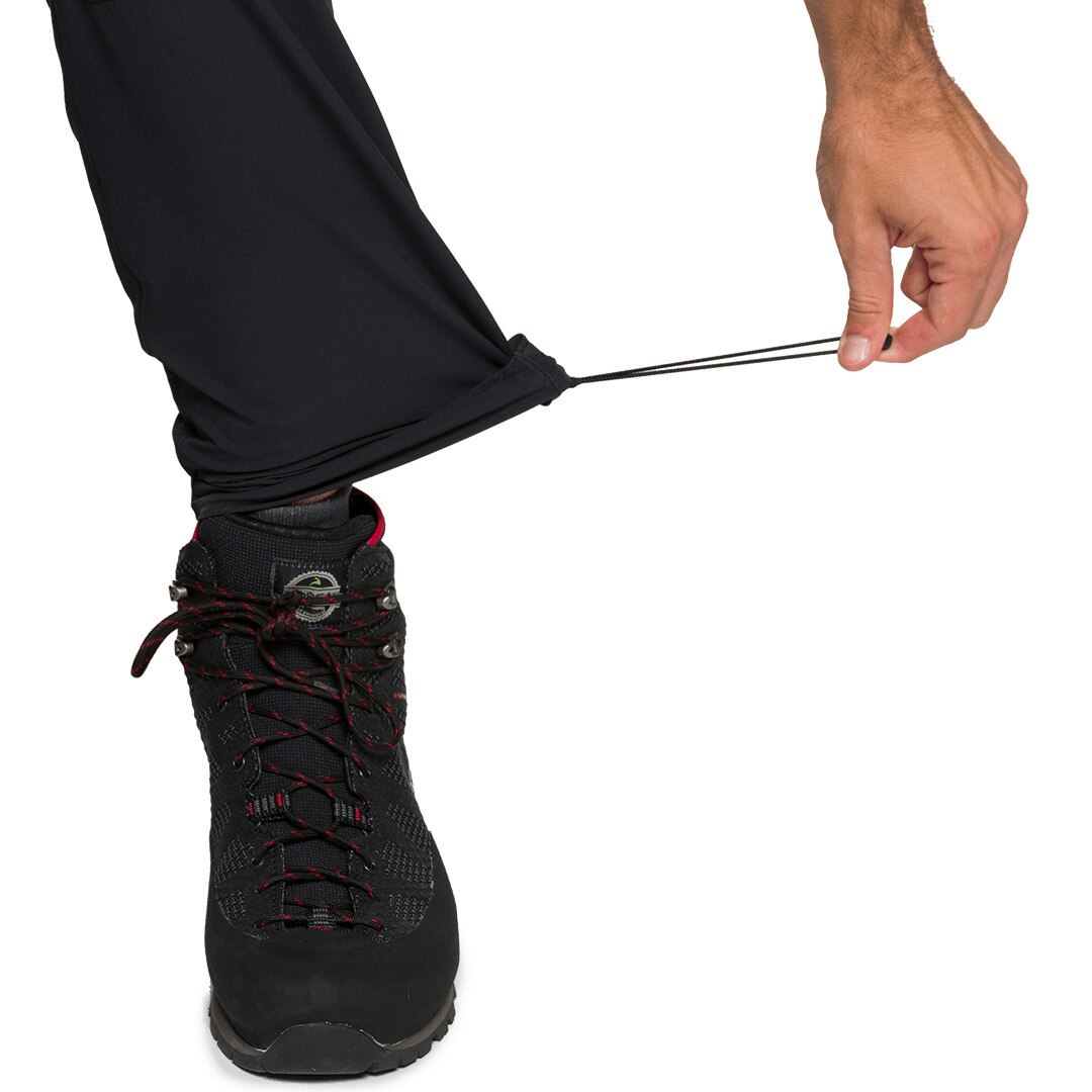Pantalón largo de hombre Drohmo df Trangoworld - Negro Negro-8