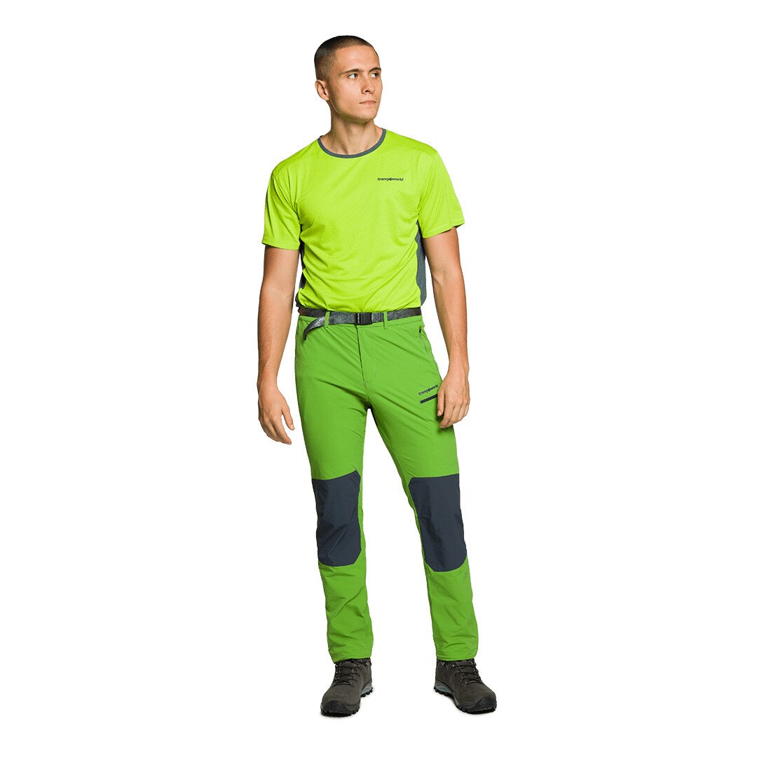 Pantalón largo de hombre Drohmo df Trangoworld - Verde Verde-7