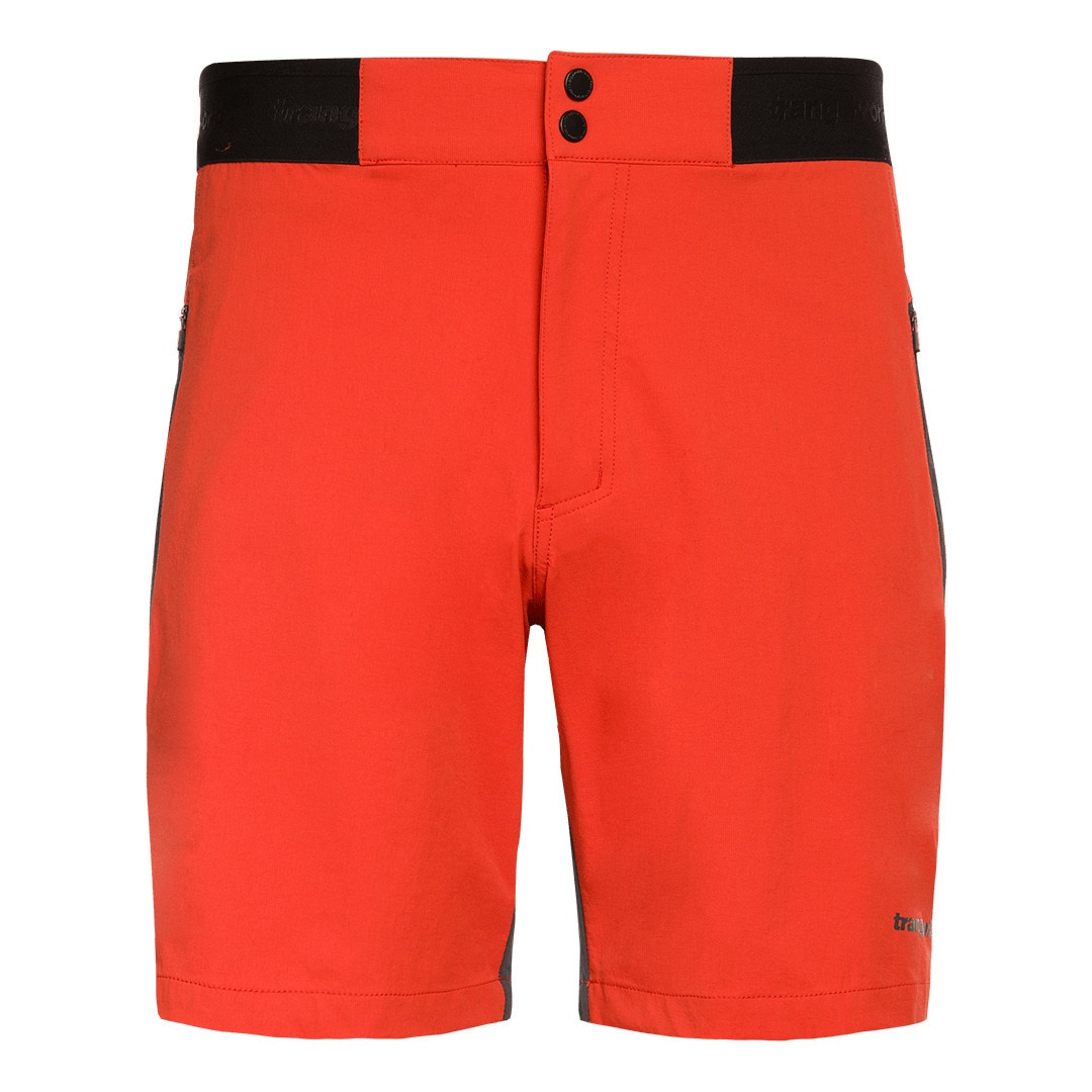 Trangoworld Pantalón corto de hombre Hornavan df Naranja / Gris