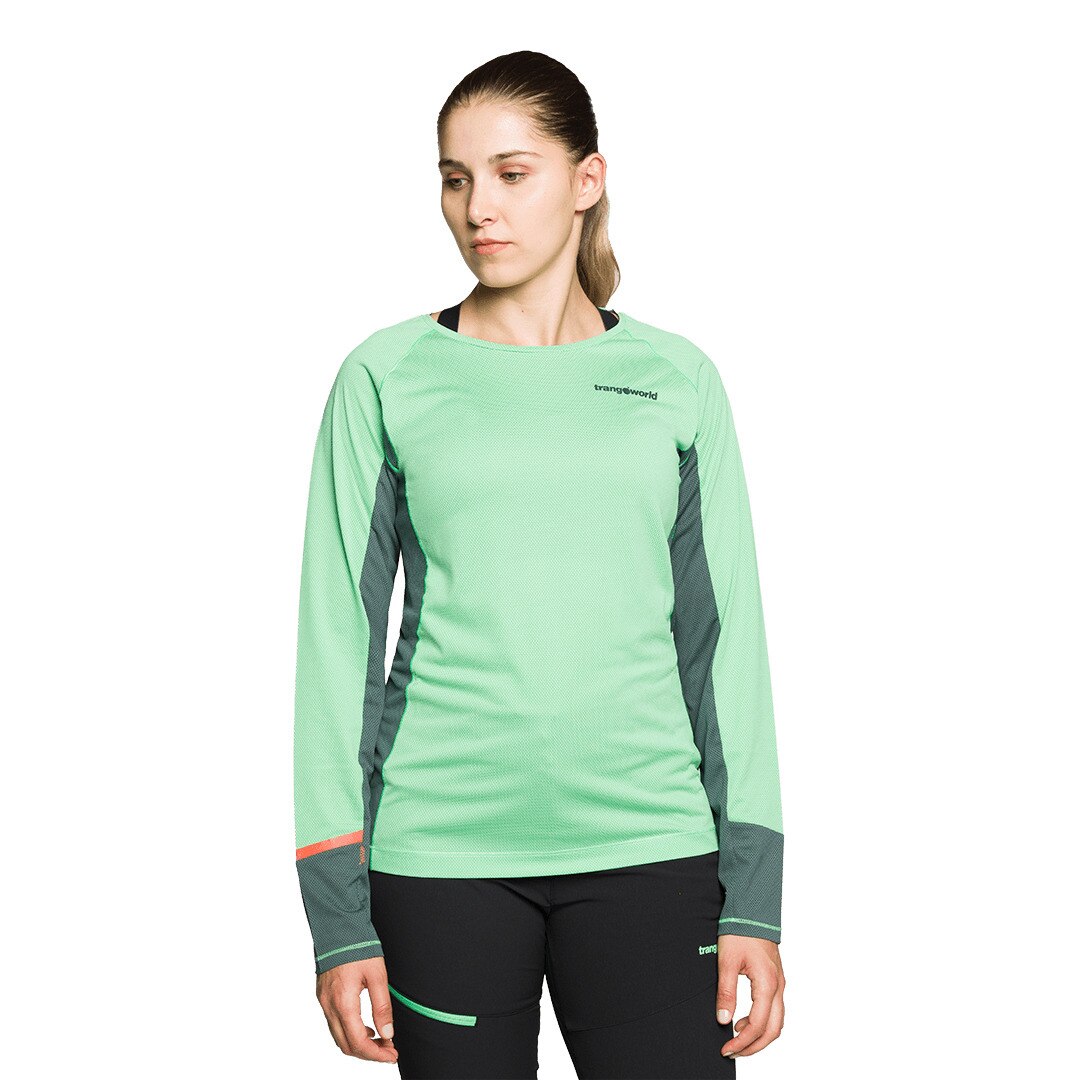 Camiseta de mujer Sardala Trangoworld - Verde Verde-2