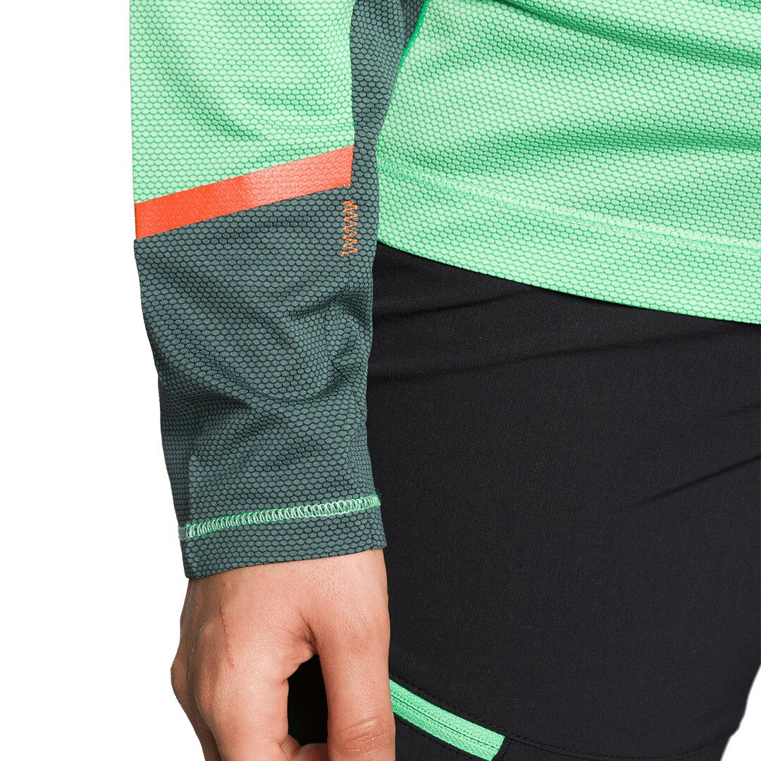Camiseta de mujer Sardala Trangoworld - Verde Verde-4