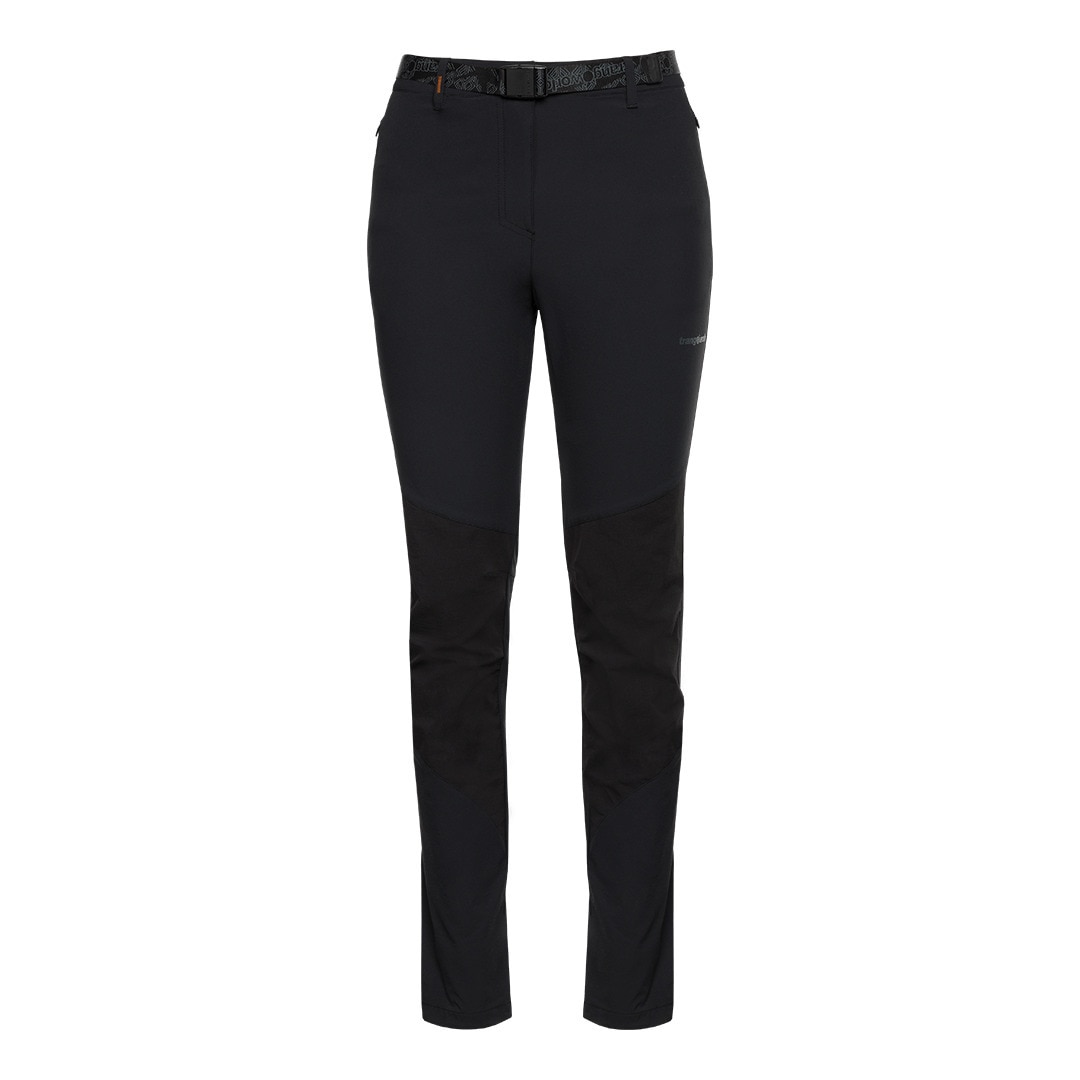 Pantalón de mujer Troyes Trangoworld - Negro Negro-1
