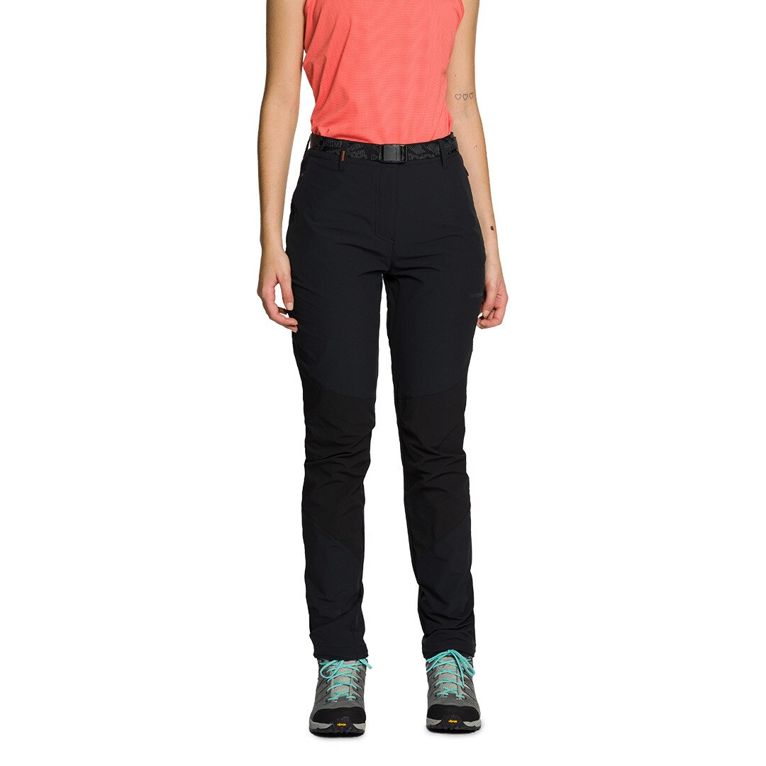 Pantalón de mujer Troyes Trangoworld - Negro Negro-2