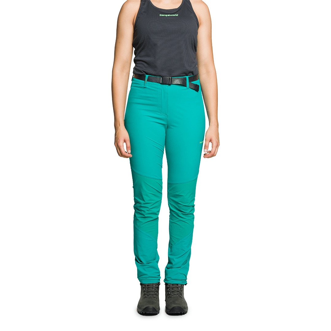 Pantalón de mujer Troyes Trangoworld - Verde Verde-2