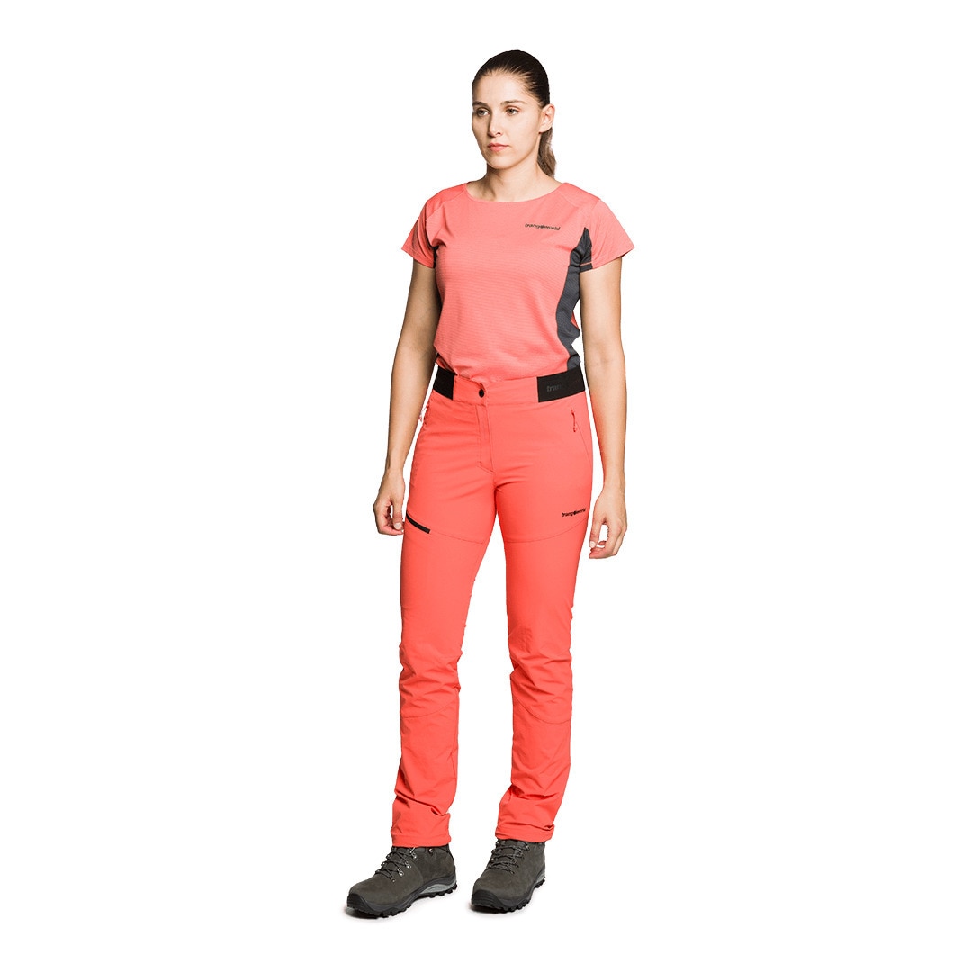Pantalón largo de mujer Balmaz df Trangoworld - Coral Coral-5