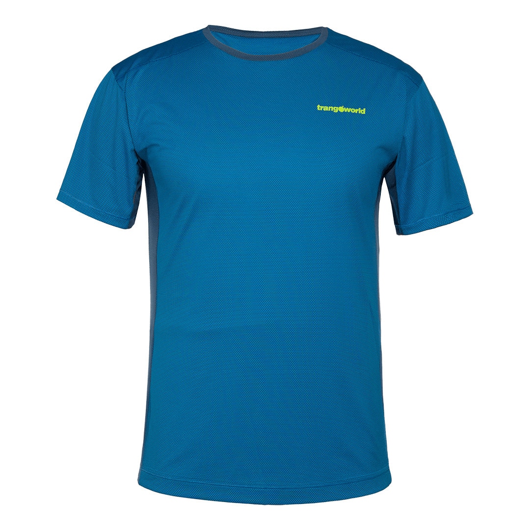 Trangoworld Camiseta de hombre Ritsem Gris / Naranja