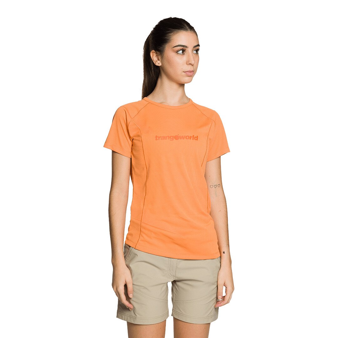 Camiseta de mujer Demba Trangoworld - Naranja claro Naranja claro-2