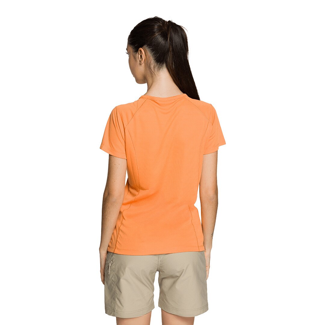 Camiseta de mujer Demba Trangoworld - Naranja claro Naranja claro-3