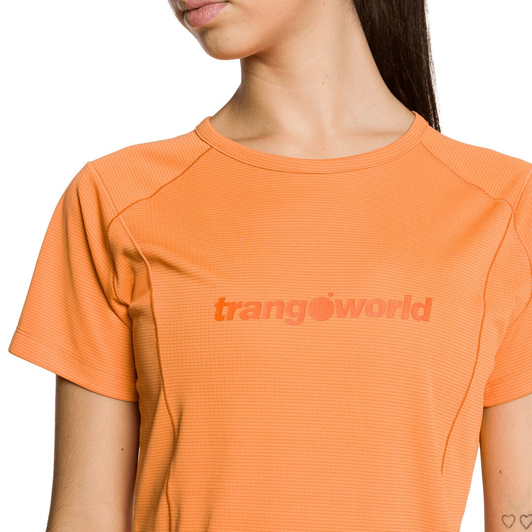 Camiseta de mujer Demba Trangoworld - Naranja claro Naranja claro-4