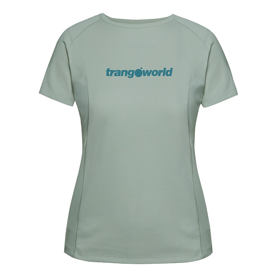 Camiseta de mujer Demba Trangoworld - Gris Gris-1