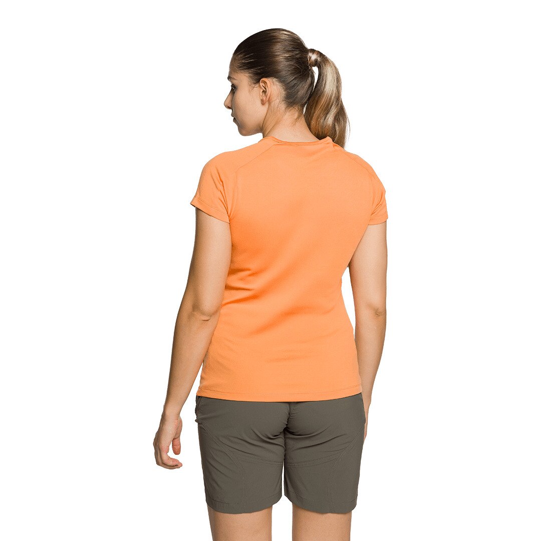 Camiseta de mujer Salur Trangoworld - Naranja claro Naranja claro-2